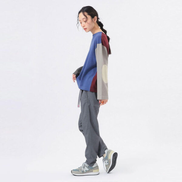 BEAMS BOY Elbow Patch Basque LS Tshirt - Solid