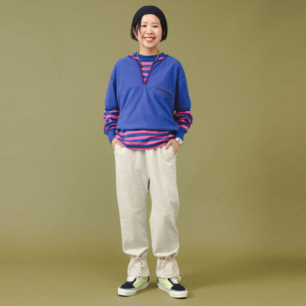 BEAMS BOY Hem Arrange Sweat Pants