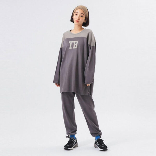 BEAMS BOY Logo Football Longsleeve Tshirt