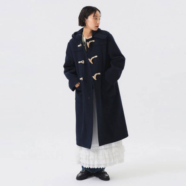 BEAMS BOY Mosser Long Duffle Coat