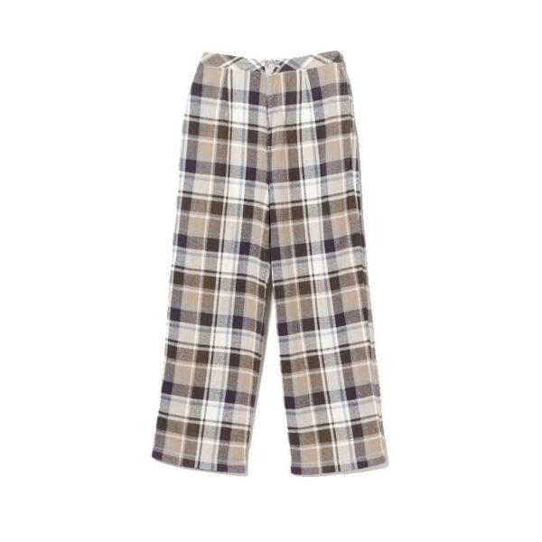 BEAMS BOY Work Check Easy Pants