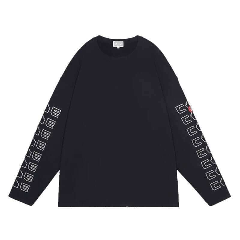 C凸E Long Sleeve - Black - THEROOM | Streetwear. Culture. Community