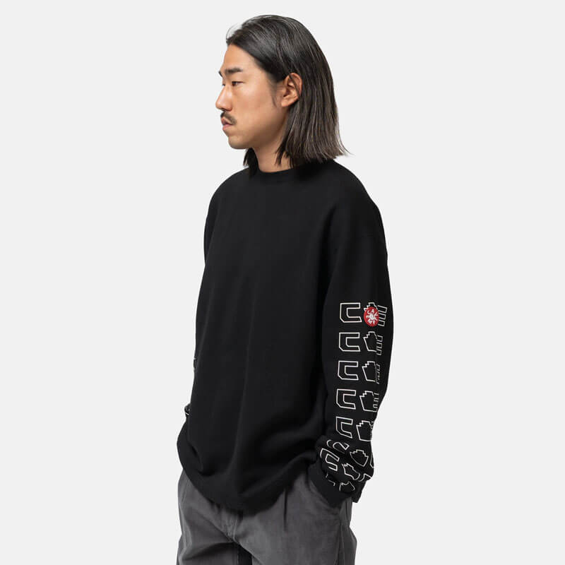 C凸E Long Sleeve - Black - THEROOM | Streetwear. Culture. Community
