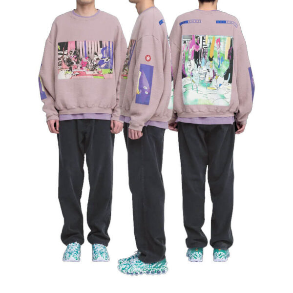CAV EMPT CRV Gauze Crew Neck Sweater