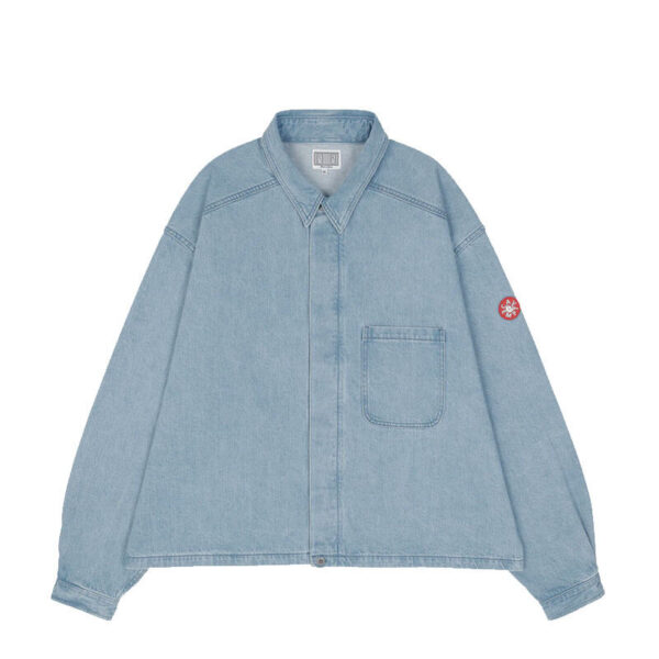 CAV EMPT Washed Denim Short Shirt Jacket