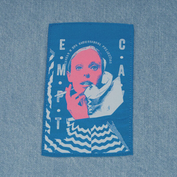 CAV EMPT Washed Denim Short Shirt Jacket