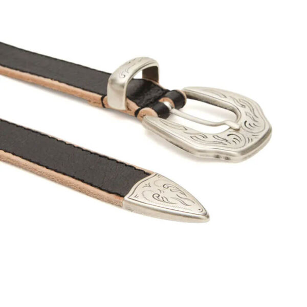 MOLEBO M2438 Belt - Cracked Black