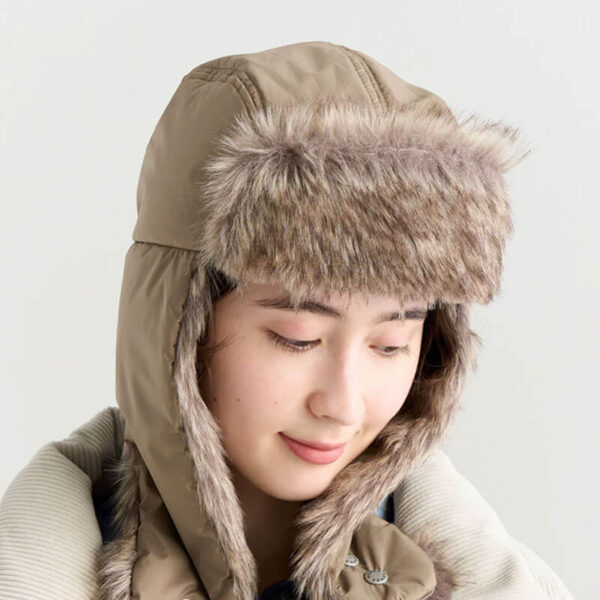 NANGA AuroraTex Fur Flight Cap