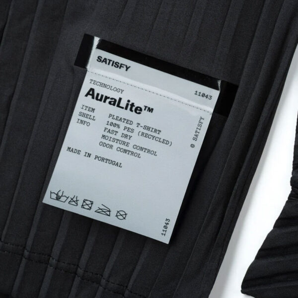 SATISFY® AuraLite™ Pleated Long Tee