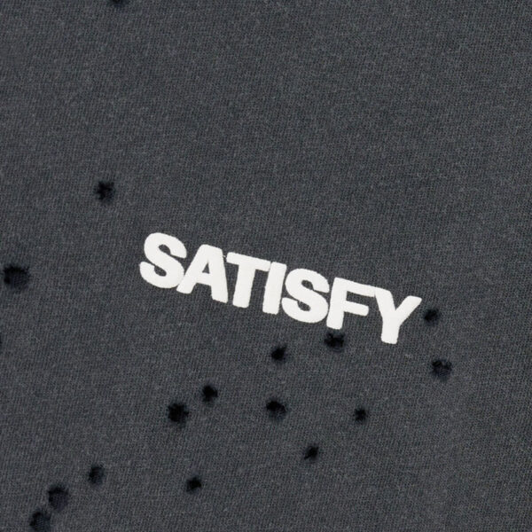 SATISFY® MothTech™ T-Shirt - Aged Black Logo