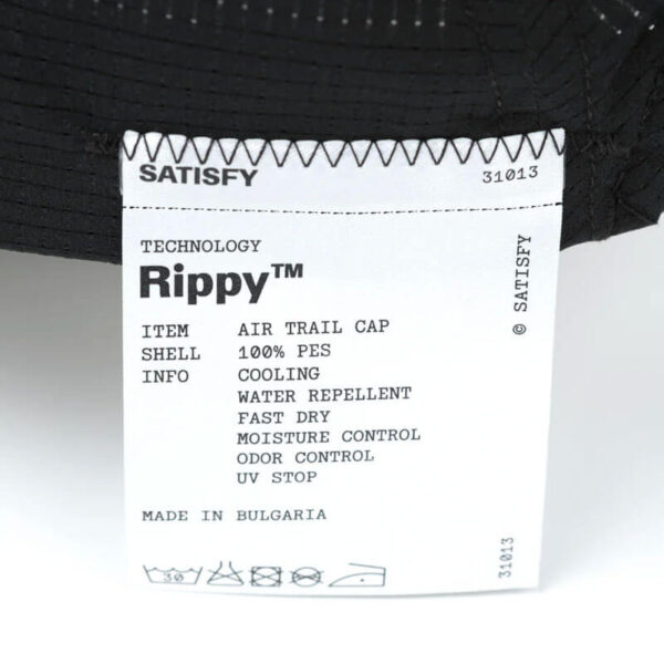 SATISFY® Rippy™ Air Trail Cap - Black