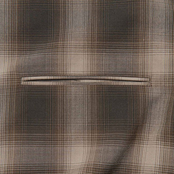 SOPHNET. Hight-Twist Ombre Check Blouson