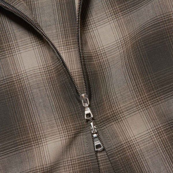 SOPHNET. Hight-Twist Ombre Check Blouson