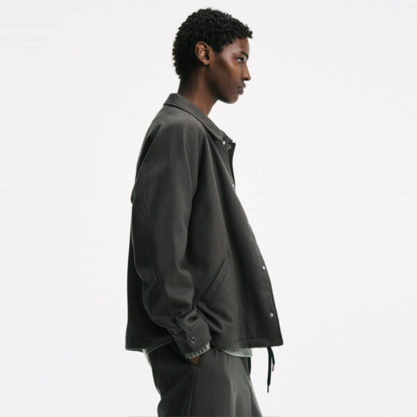 SOPHNET. Light Melton Wool Coach Jacket