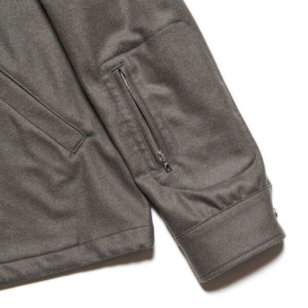 SOPHNET. Light Melton Wool Coach Jacket