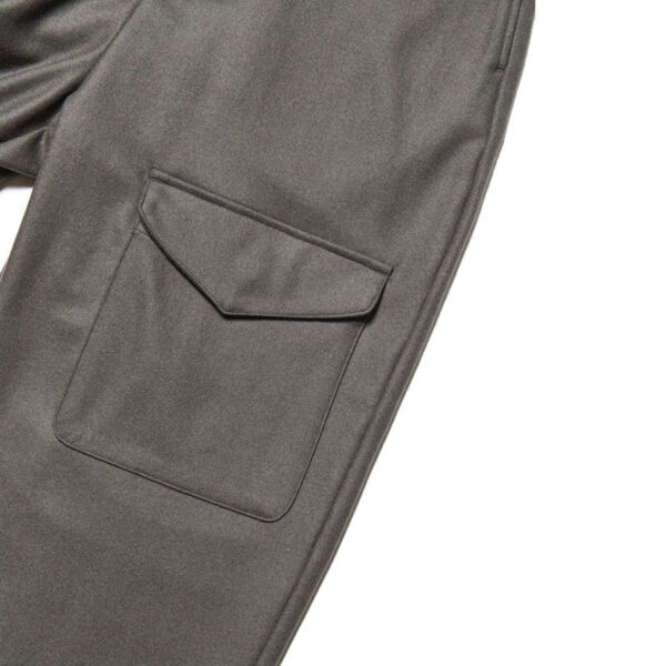 SOPHNET. Light Melton Wool Royal Navy Pants