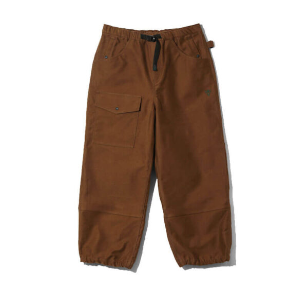 SOUTH2 WEST8 Belted O.P.P. Pant - Brown Moleskin