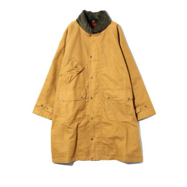 SOUTH2 WEST8 Carmel Coating Coat - Mustard