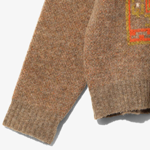 SOUTH2 WEST8 Crew Neck Shetland Sweater - Beige