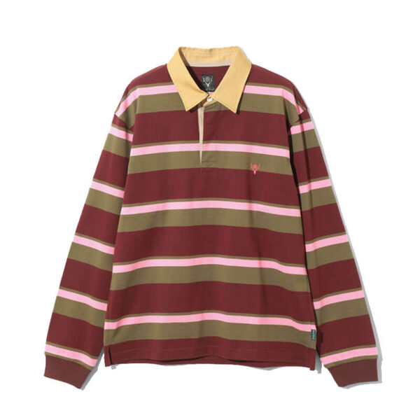 SOUTH2 WEST8 Rugger Shirt - Khaki