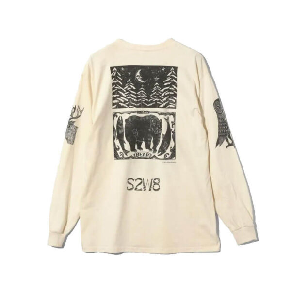 SOUTH2 WEST8 x F. KITAMURA LS Tee - Natural