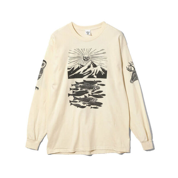 SOUTH2 WEST8 x F. KITAMURA LS Tee - Natural