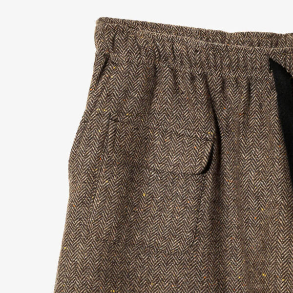 SOUTH2 WEST8 String Balloon Tweed Pant - Brown