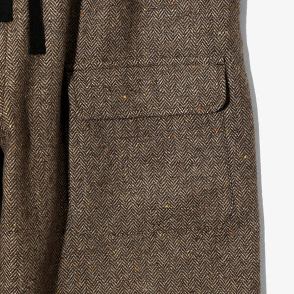 SOUTH2 WEST8 String Balloon Tweed Pant - Brown