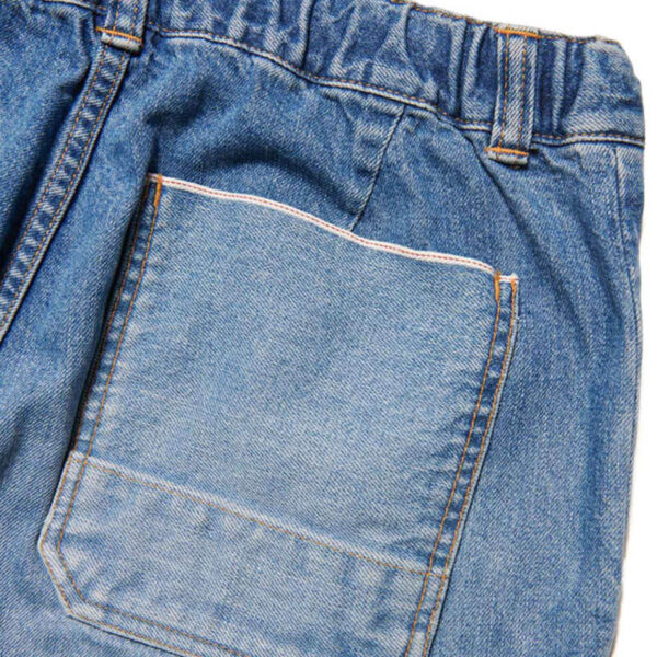 UNIFORM EXPERIMENT Parchworked Wide-Fit Jeans