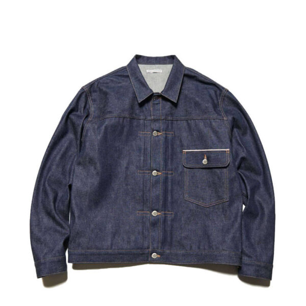 UNIFORM EXPERIMENT Rigid Denim Trucker Jacket