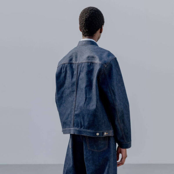 UNIFORM EXPERIMENT Rigid Denim Trucker Jacket