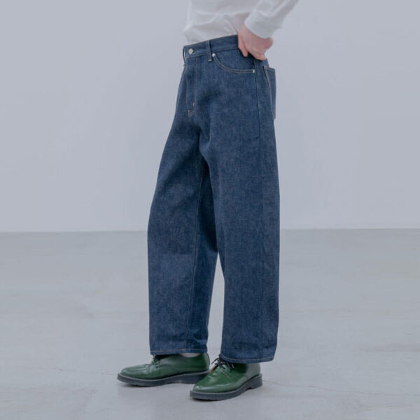 UNIFORM EXPERIMENT Rigid Denim Wide-Fit Jeans