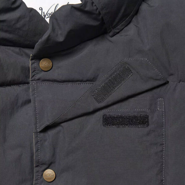 WOOLRICH JAPAN Nylon Padded Mountain Vest - Black