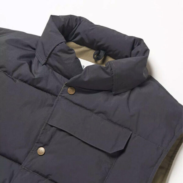 WOOLRICH JAPAN Nylon Padded Mountain Vest - Black