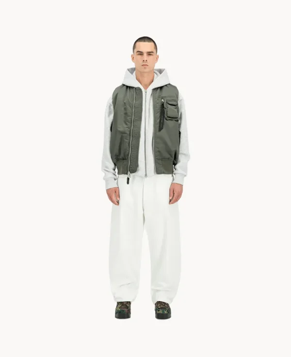 ALPHA INDUSTRIES UV MA-1 Base UV Loose Vest Vintage Green
