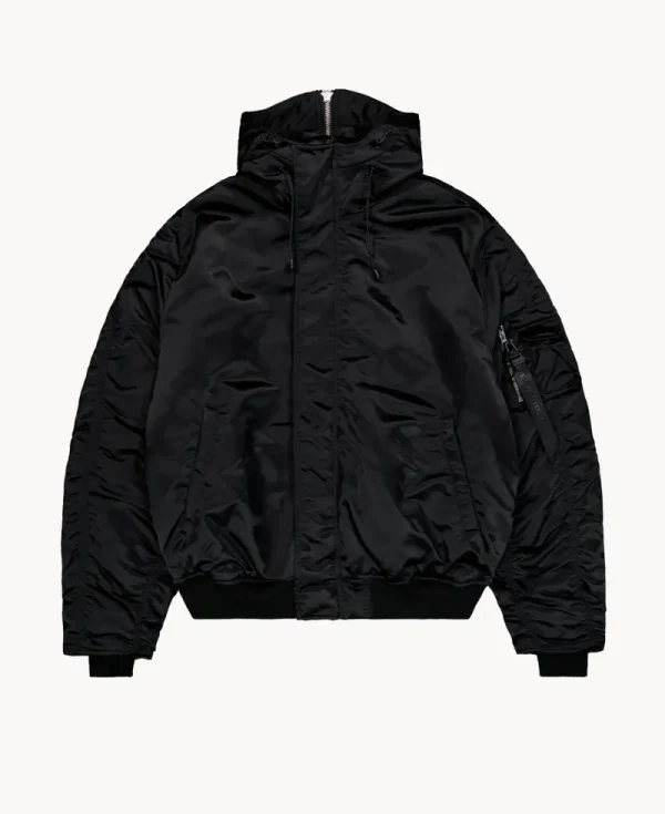 ALPHA INDUSTRIES UV N-2B Base UV Oversized Winter Jacket Black