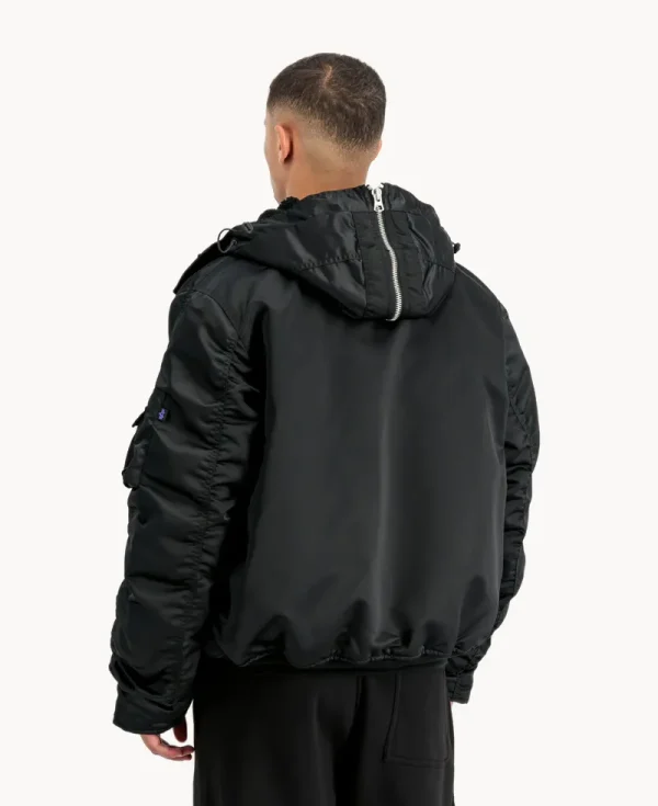 ALPHA INDUSTRIES UV N-2B Base UV Oversized Winter Jacket Black