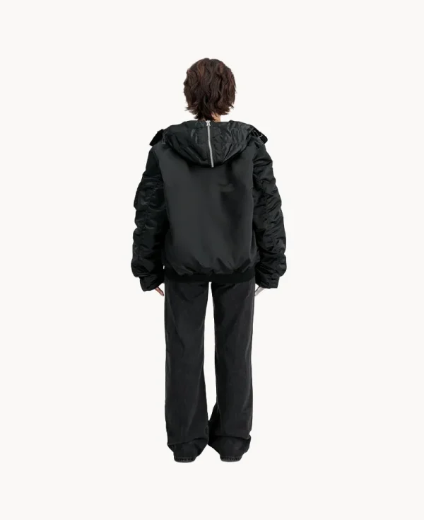 ALPHA INDUSTRIES UV N-2B Base UV Oversized Winter Jacket Black