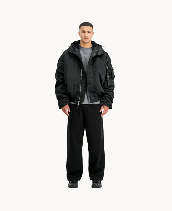 ALPHA INDUSTRIES UV N-2B Base UV Oversized Winter Jacket Black