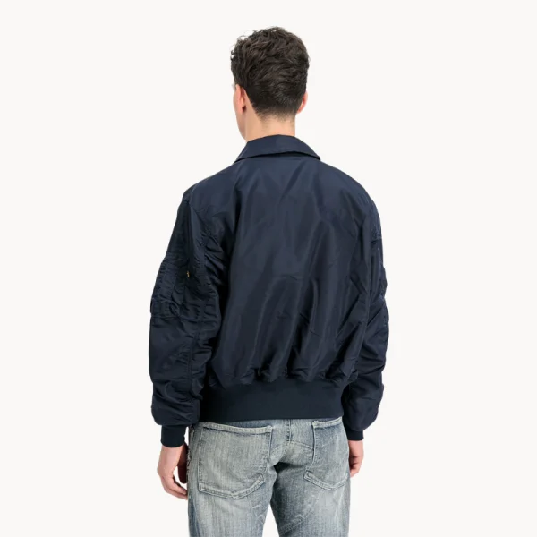 ALPHA INDUSTRIES x GR10K CWU-45 Bomber Jacket Rep Blue
