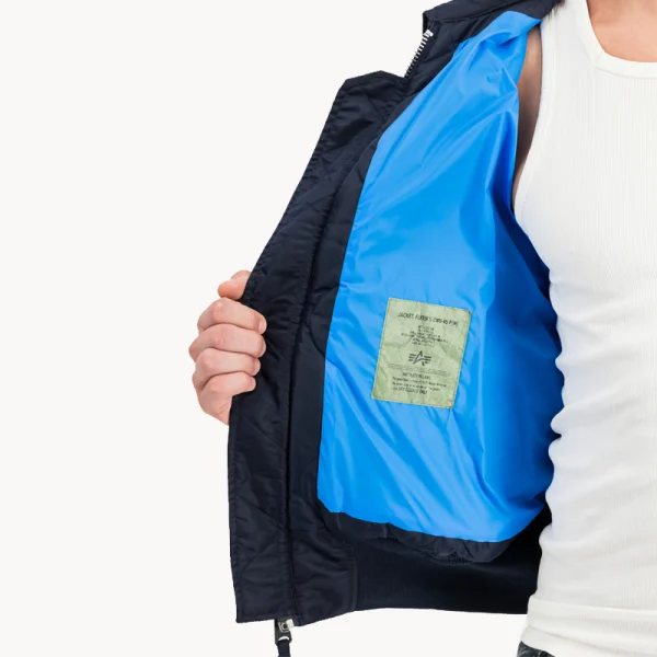 ALPHA INDUSTRIES x GR10K CWU-45 Bomber Jacket Rep Blue