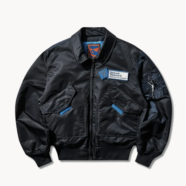 ALPHA INDUSTRIES x GR10K CWU-45 Bomber Jacket Rep Blue