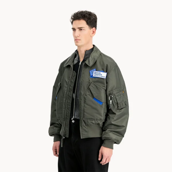 ALPHA INDUSTRIES x GR10K CWU-45 Bomber Jacket Rep Grey