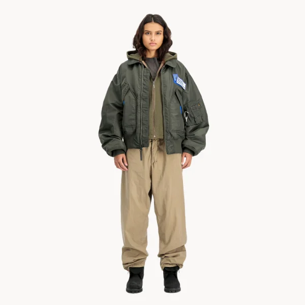 ALPHA INDUSTRIES x GR10K CWU-45 Bomber Jacket Rep Grey