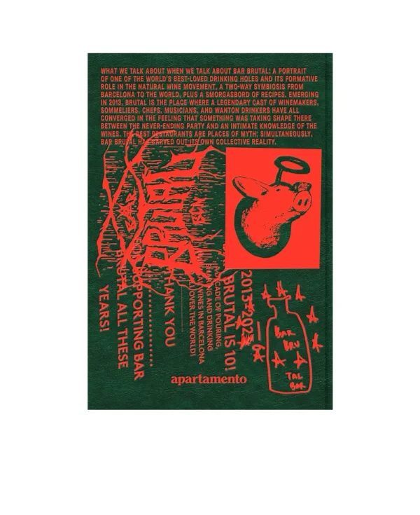 APARTAMENTO Bar Brutal - A Cookbook of Revelations