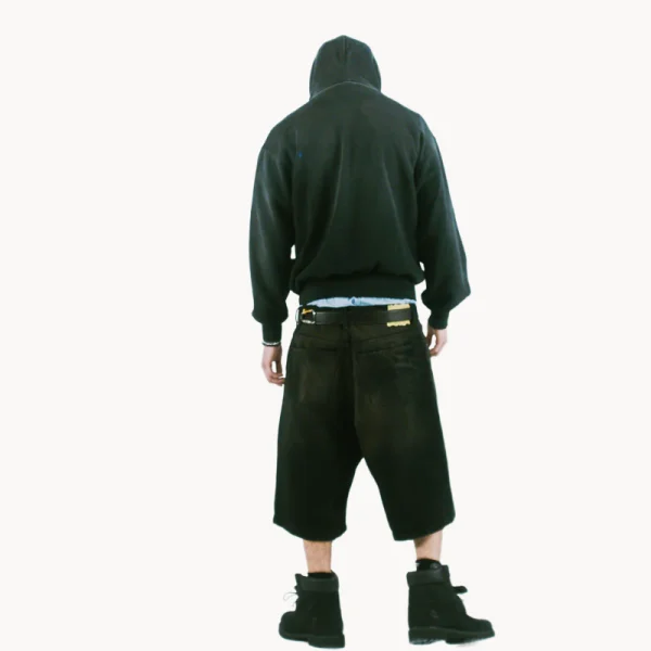 ARIES ARISE Distressed Wide Leg Short – Brown