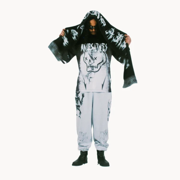 ARIES ARISE Metal Airtex LS Tee – Black