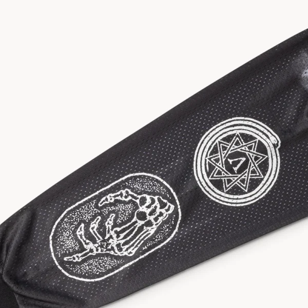 ARIES ARISE Metal Airtex LS Tee – Black