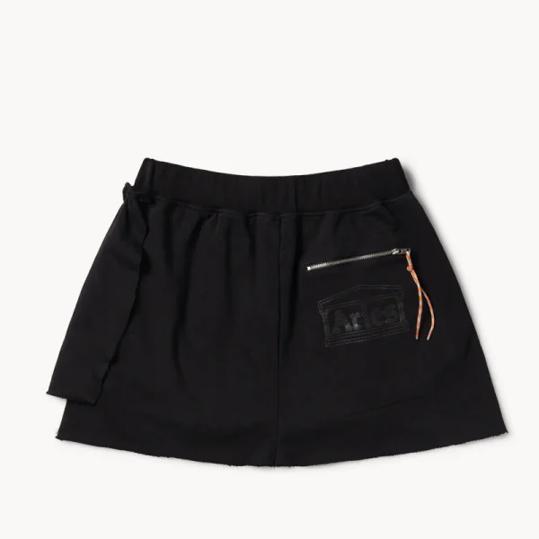 ARIES ARISE Premium Temple Rara Mini Sweatskirt – Black