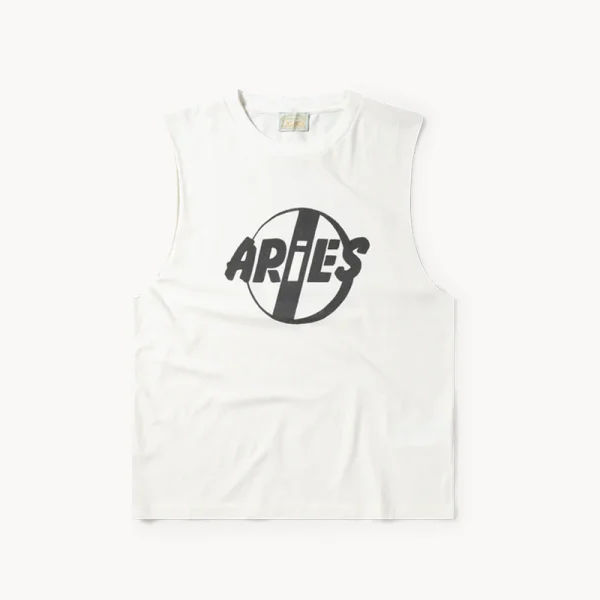 ARIES ARISE Punk Muscle Vest – White